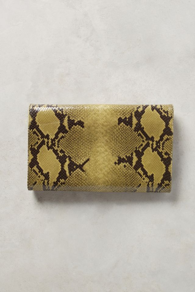 Oliveve Avocado Cleo Envelope Clutch #1