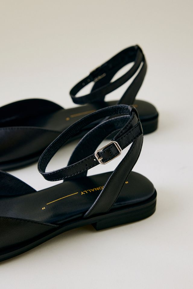 Intentionally Blank Dive Leather Square-Toe Sandals #3