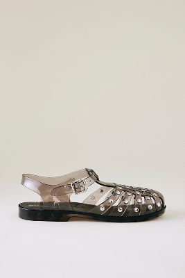 Intentionally Blank Ellery Studded Jelly Sandals