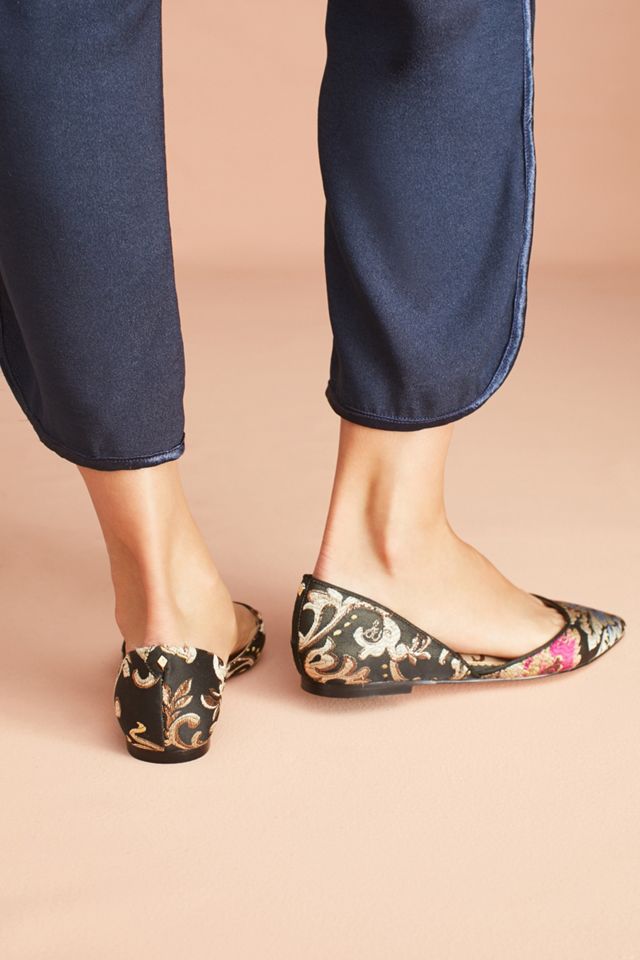 Sam Edelman Rodney Brocade D'Orsay Flats Anthropologie