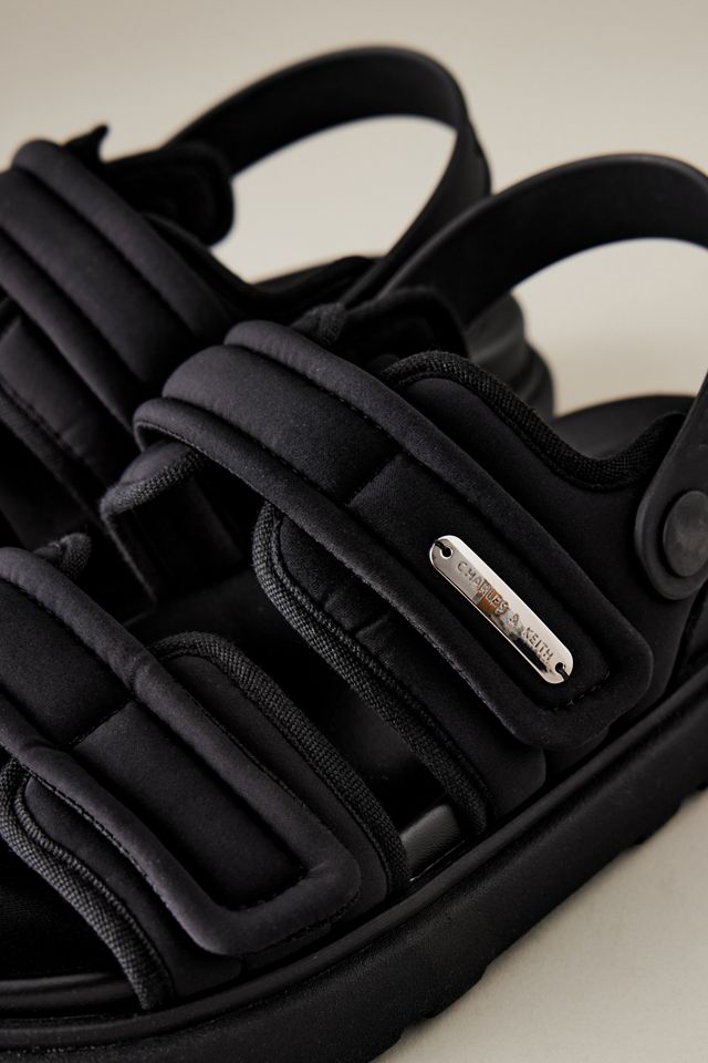 Sandalias deportivas con plataforma con correa táctil Charles & Keith #2