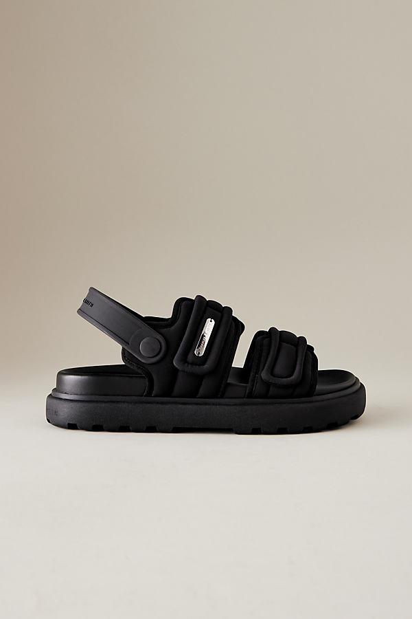 Charles & Keith Sporty Touch-Strap Platform Sandals