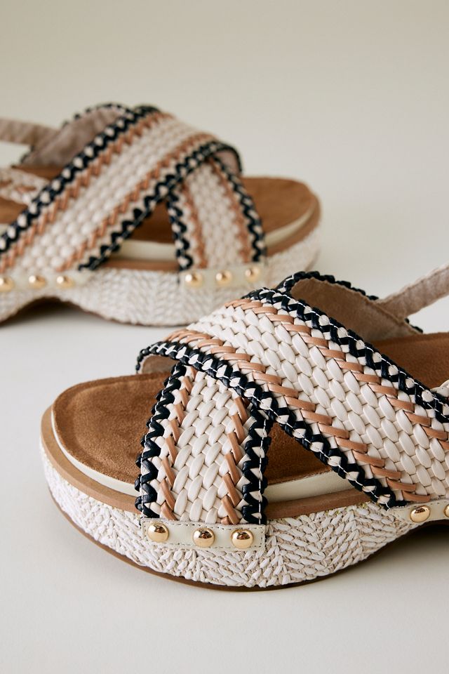 Kelsi Dagger Pace Raffia Platform Sandals #1