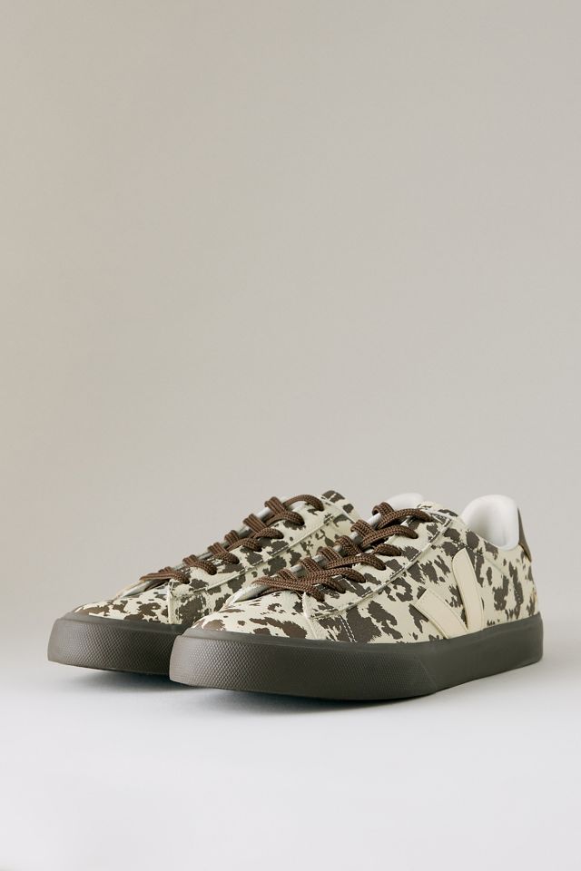 Veja Campo Leder-Sneaker mit Kuhmuster #3