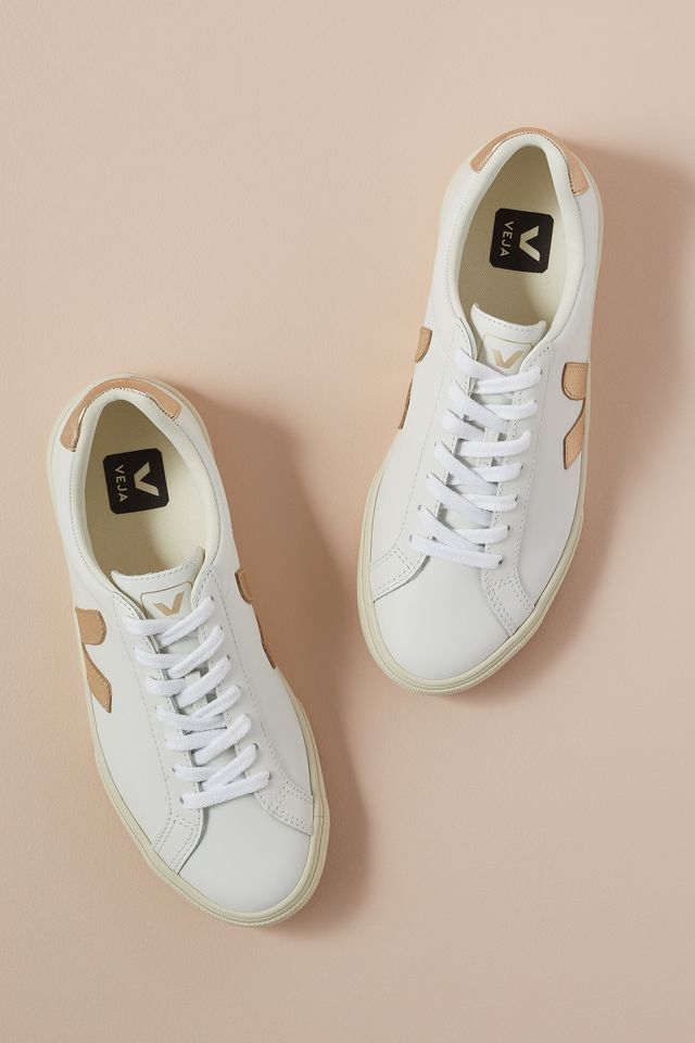 Veja Esplar Metallic Low-Top Trainers #3