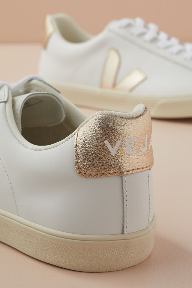 Veja Esplar Metallic Low-Top Trainers #5