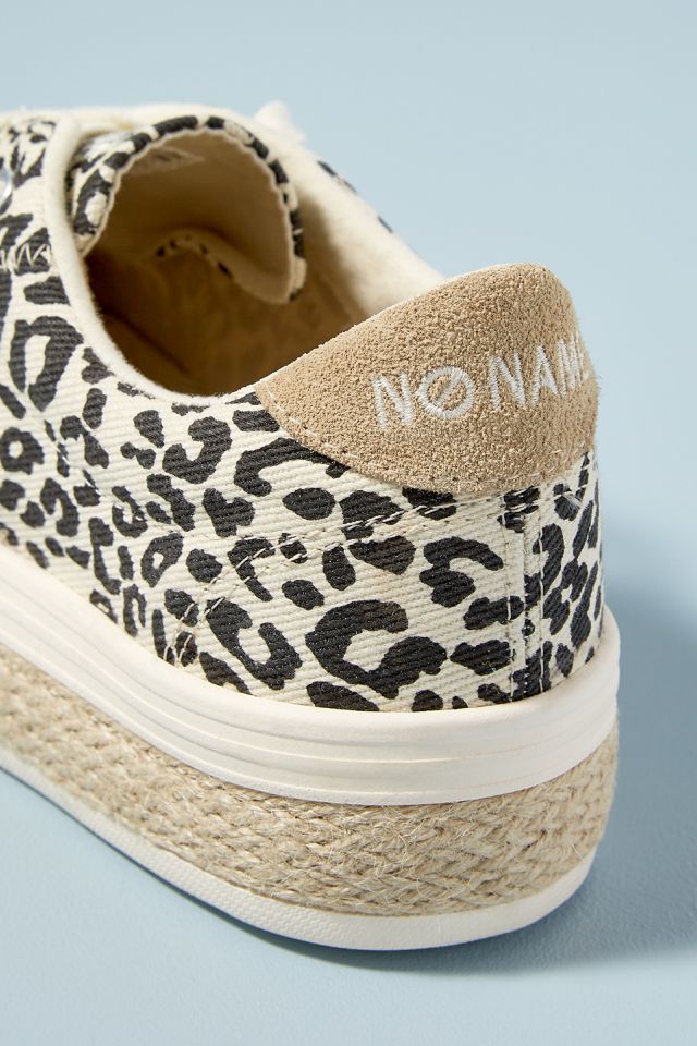 No Name Malibu Leopard Print Trainers #3