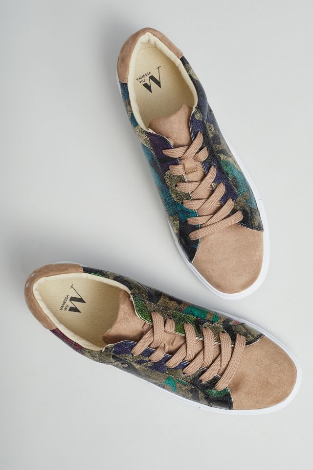 Vanessa Wu Sneakers Camo Metallizzate #5