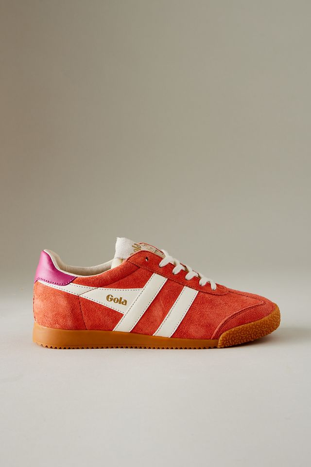 Red discount gola trainers