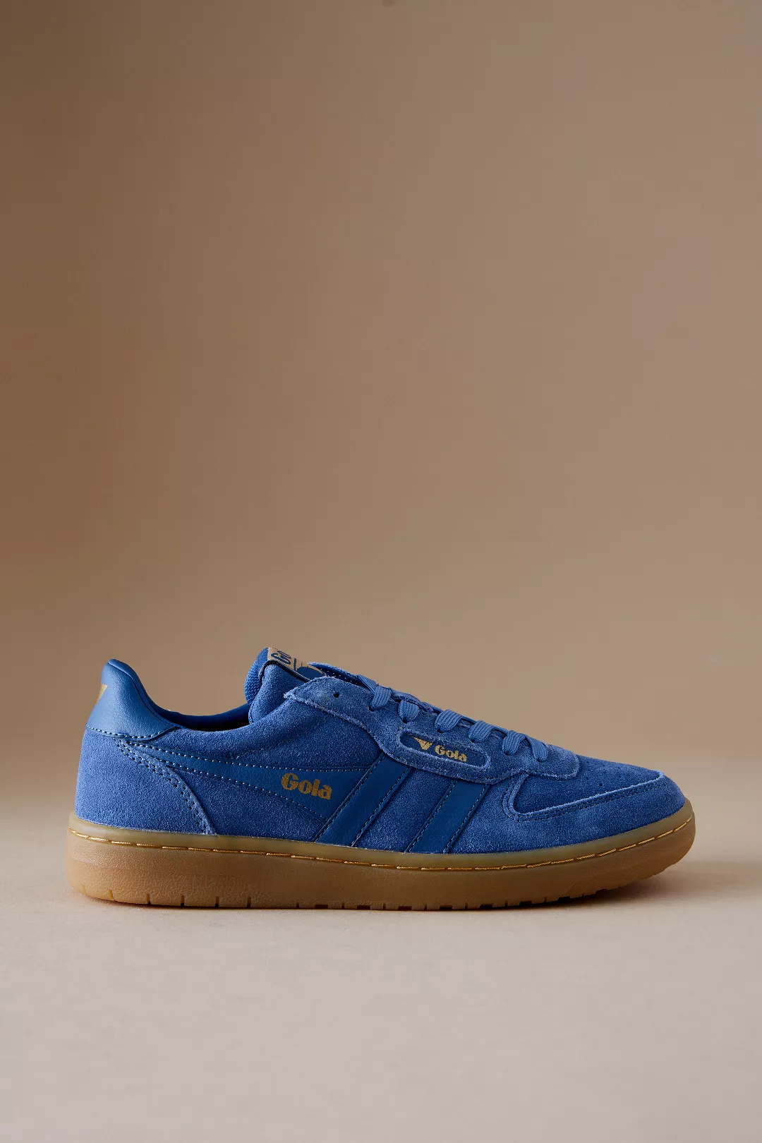 blue Gola Hawk Suede Trainers,