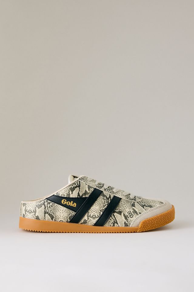 Gola Elan Snake Print Mule Trainers #4