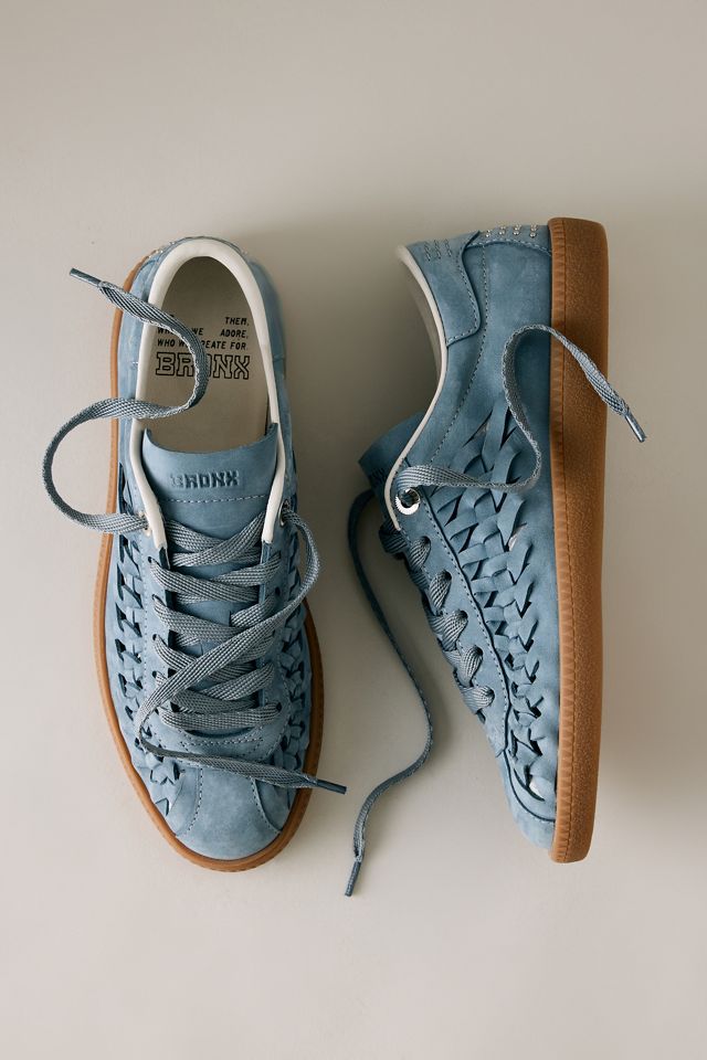 Zapatillas de Cuero Trenzado Bobbie Bronx #1