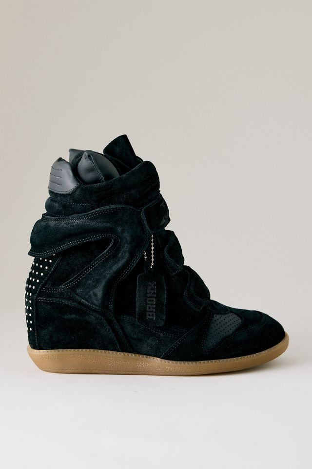 Bronx Jaeyy Suede Wedge Trainers #1