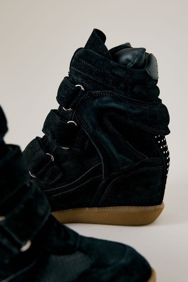 Bronx Jaeyy Suede Wedge Trainers #2