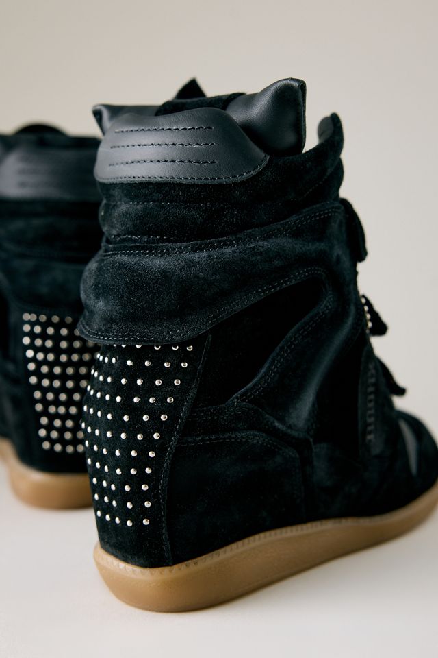 Bronx Jaeyy Suede Wedge Trainers #3