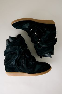 Bronx Jaeyy Suede Wedge Trainers