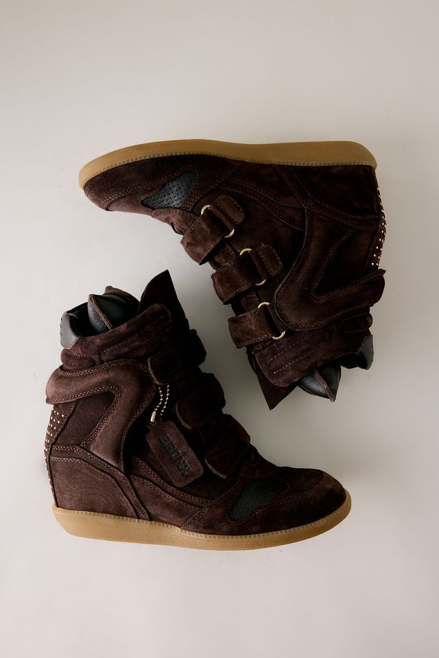 Sneakers con Zeppa in Camoscio Jaeyy Bronx #1