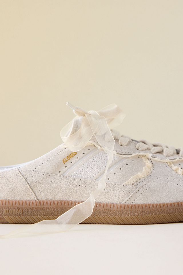 ALOHAS Tb.490 Mule Crochet Leather Trainers | Anthropologie UK