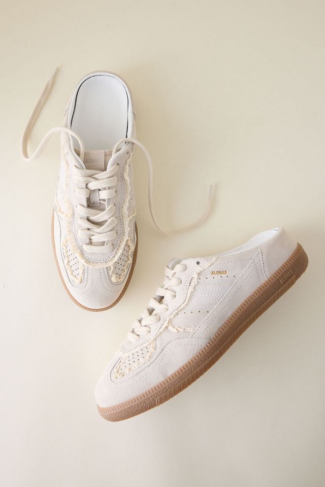 ALOHAS Tb.490 Mule Crochet Leather Trainers | Anthropologie UK