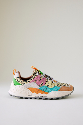 Flower Mountain Washi Sneaker In Pink Multi