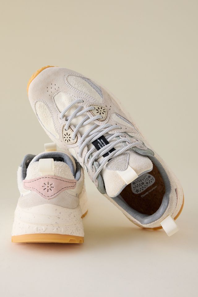 Flower Mountain Wave Suede Trainers #3