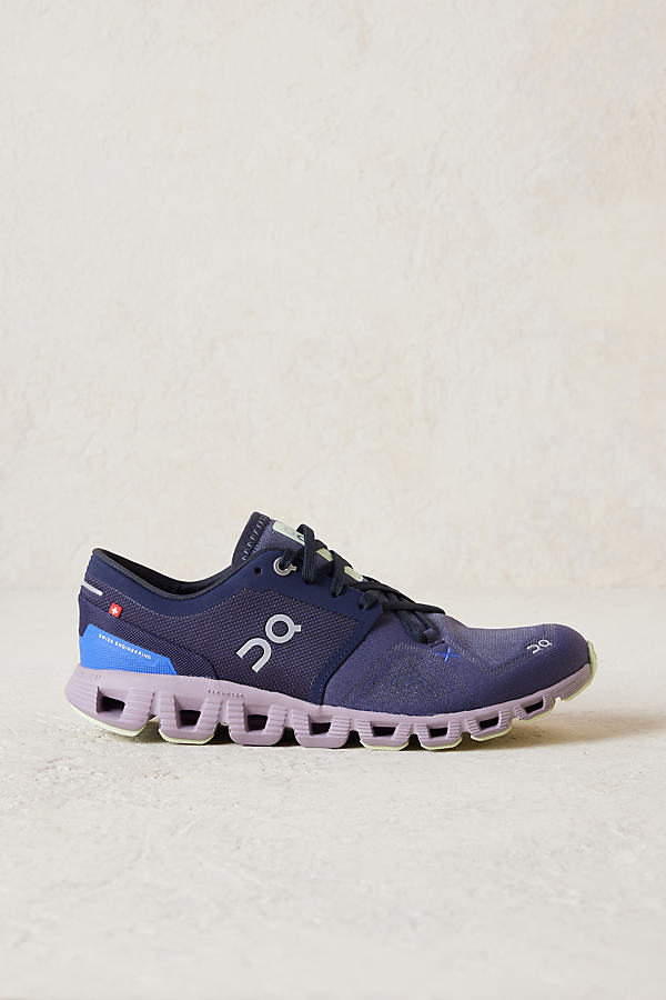 On Cloud X 3 Trainers In Blue