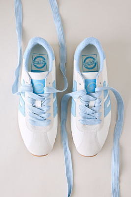Back 70 Women's Blue Nylon Trainers Size 37