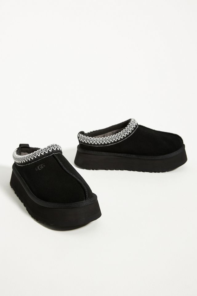 Pantoufles à Plateforme en Suède UGG Tazz #1