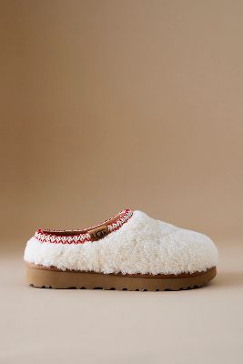 Ugg Tasman Maxi Curly Slippers In Beige