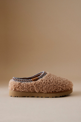 Pantoufles Tasman Maxi Curly en Brown taille: 36 chez Anthropologie - UGG - Modalova
