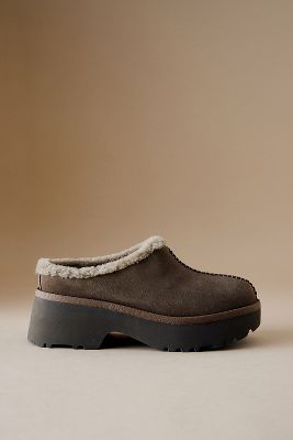 Shop Ugg New Heights Cosy Clogs In Multicolor