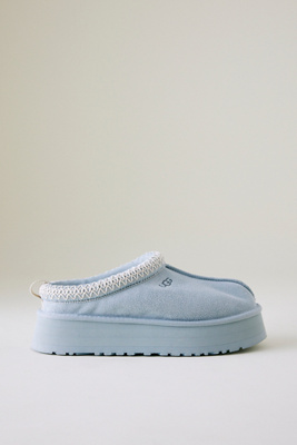 Pantoufles à Plateforme en Suède Tazz en Blue taille: 38 chez Anthropologie - UGG - Modalova