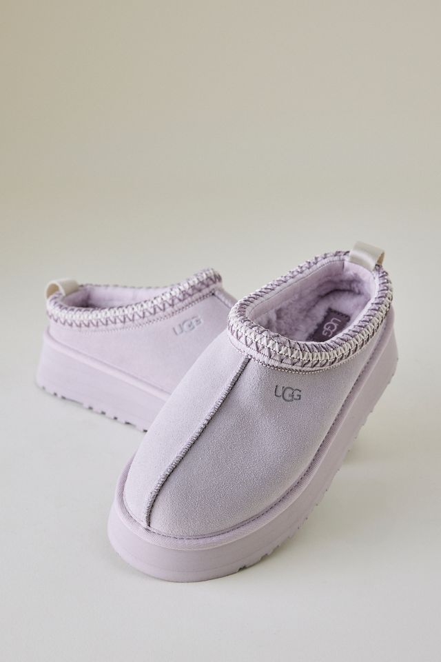 Pantoufles à Plateforme en Suède UGG Tazz #1