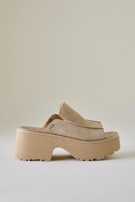 Sandale Slide New Heights en White taille: 39 chez Anthropologie - UGG - Modalova