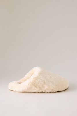 Pantofole Scuff in Pelliccia Sintetica Maeve