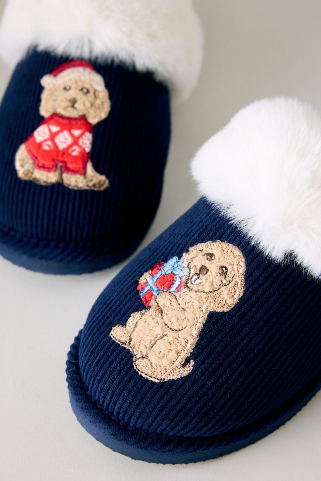 Pantuflas Bordadas de Pana Chelsea Peers #2
