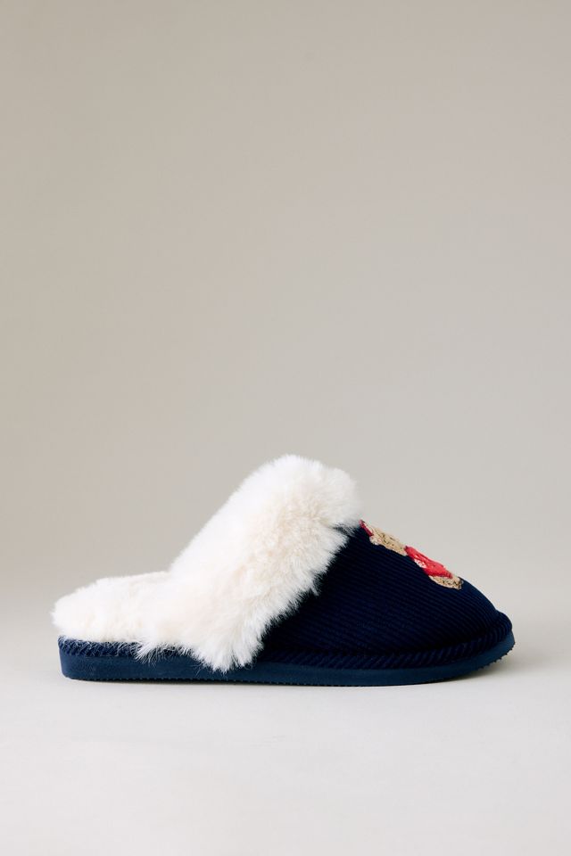 Pantuflas Bordadas de Pana Chelsea Peers #1
