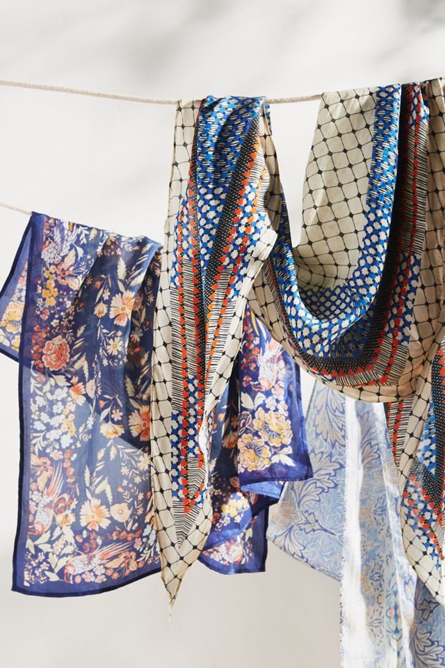 Forsythia Silk Bandana #4