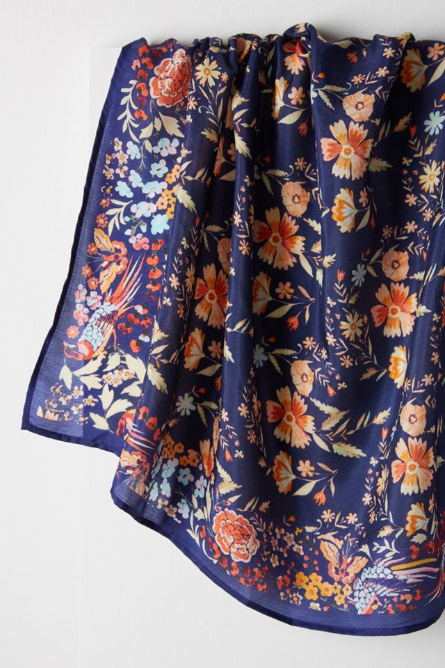 Forsythia Silk Bandana #1