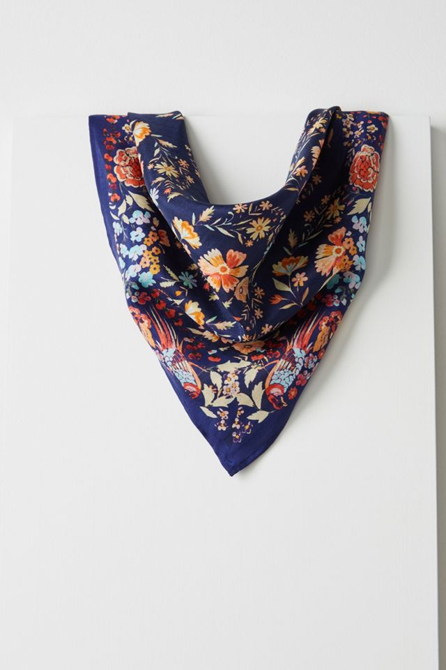 Forsythia Silk Bandana #2