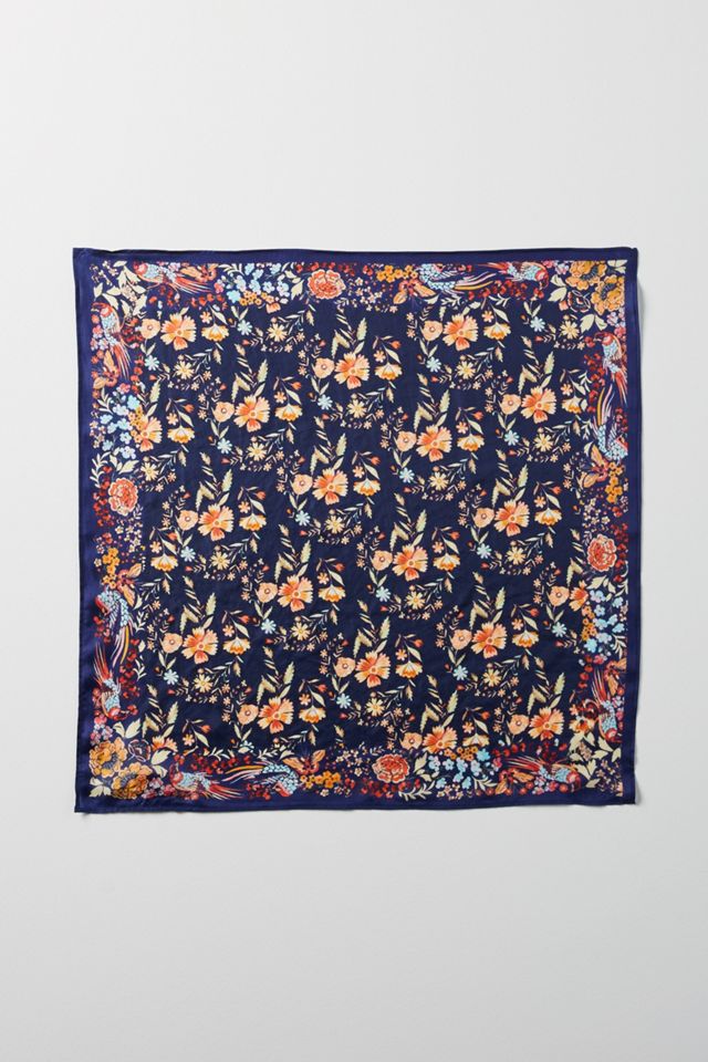 Forsythia Silk Bandana #3