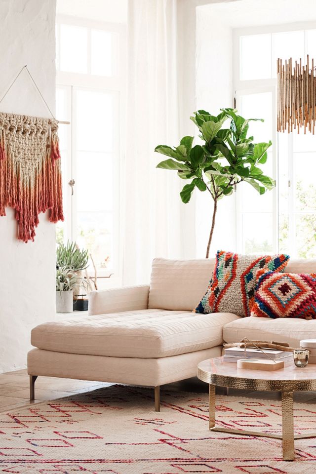 Dip-Dyed Macrame Woven Wall Art #4