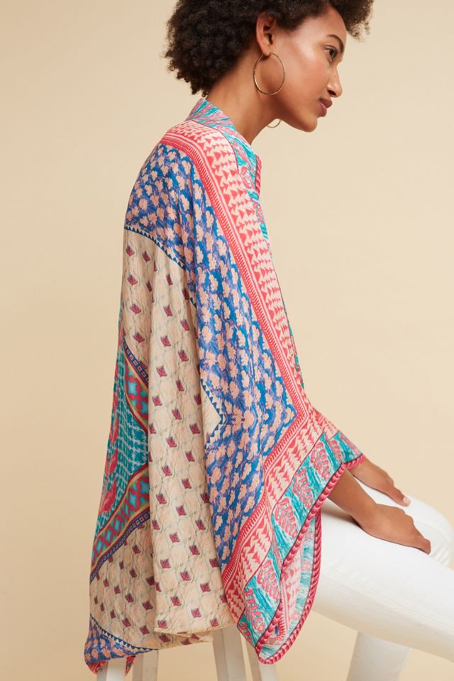 Printed Cocoon Kimono #1