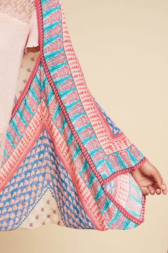 Printed Cocoon Kimono #3