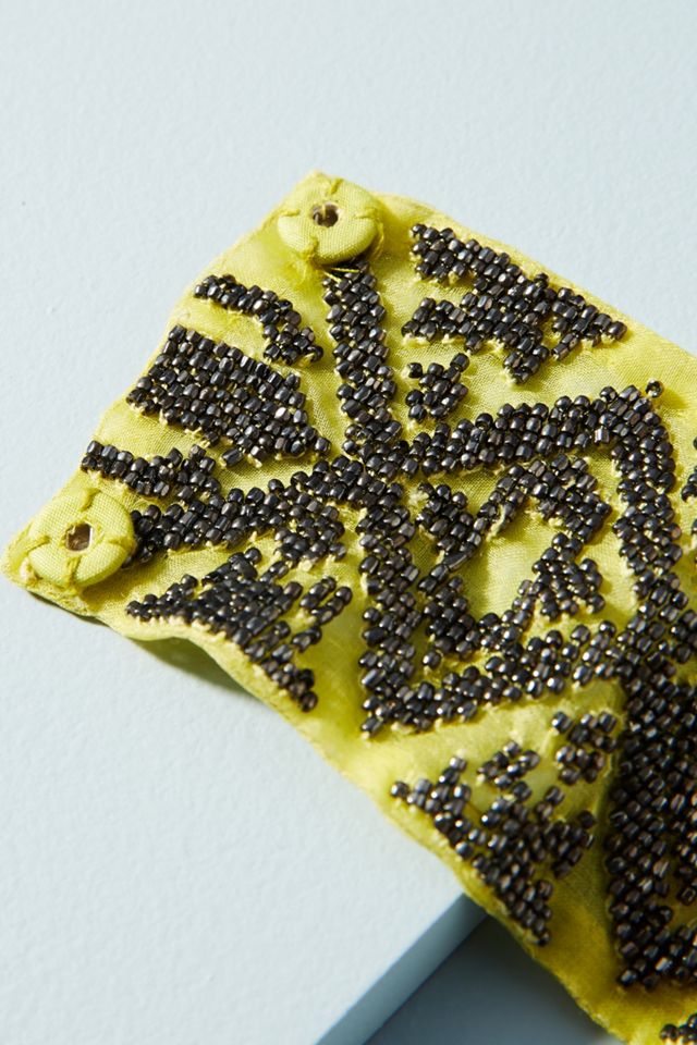 Ikat Beaded Bracelet #1