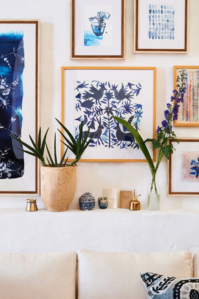 Blue Vase Wall Art #3