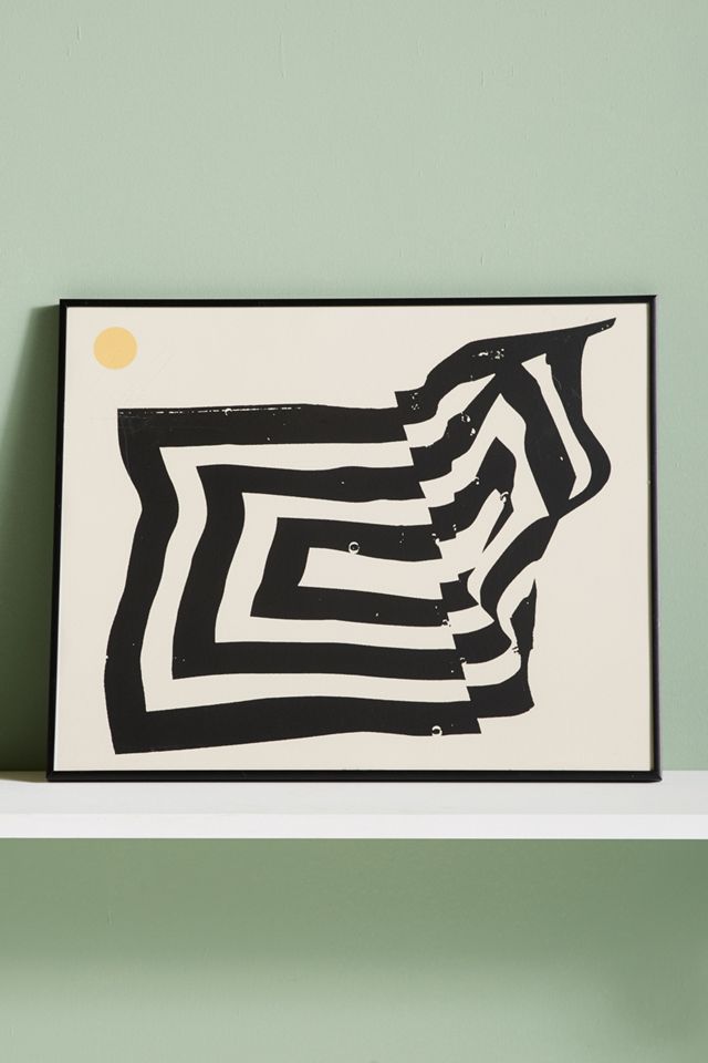 Mountain Moon Wall Art #1