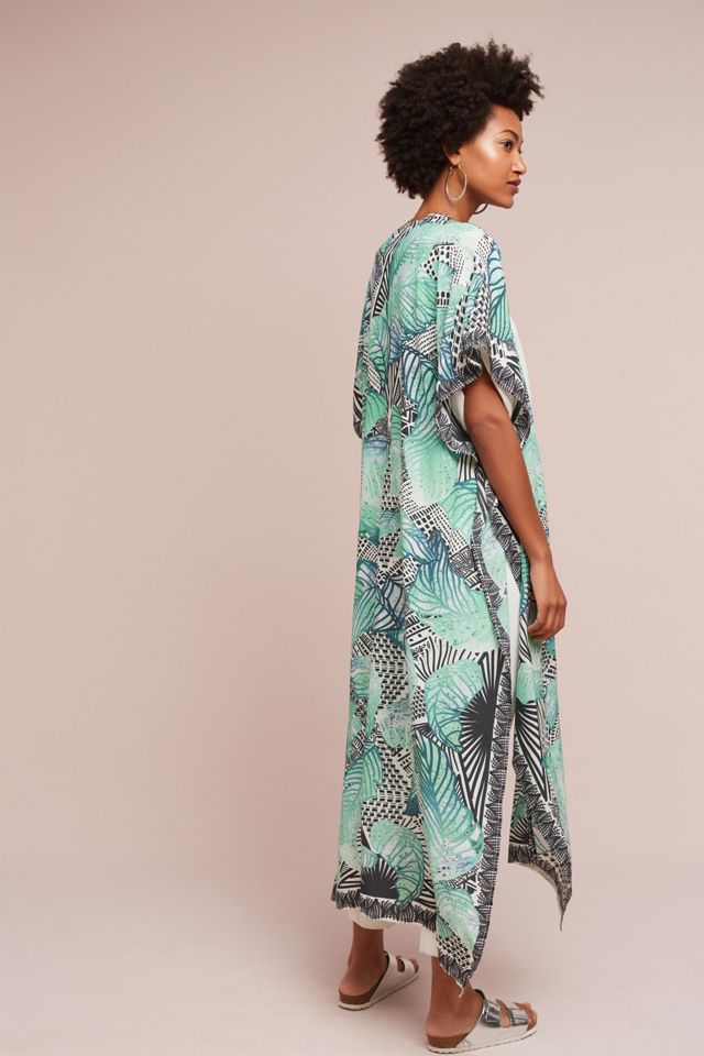 Tropicalia Silk Kimono #3