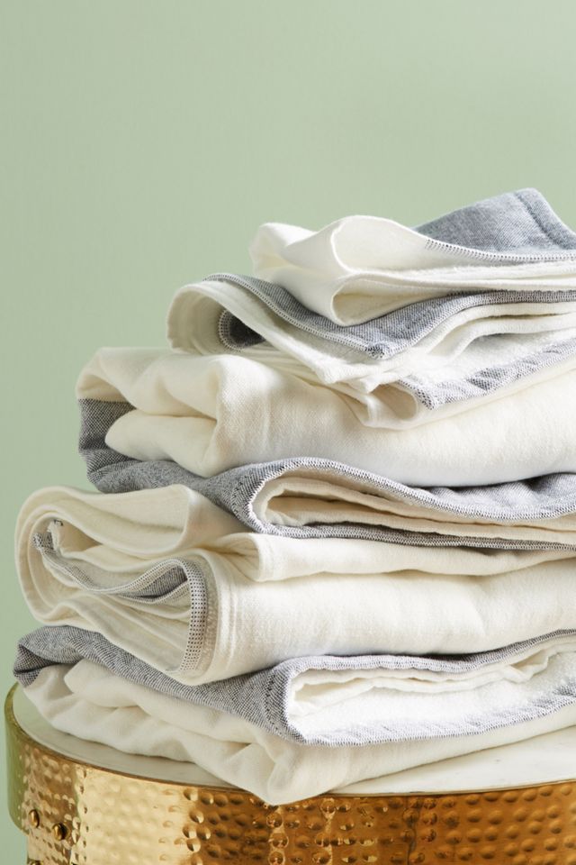 Kassatex Greenwich Color Block Towel Collection #1