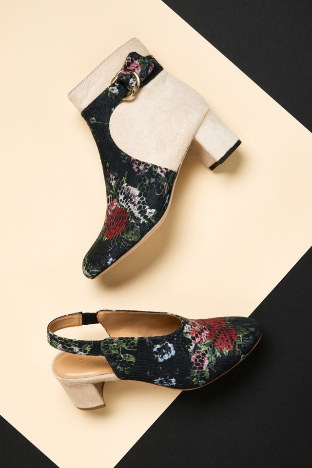 Anthropologie Contrast Boots #4